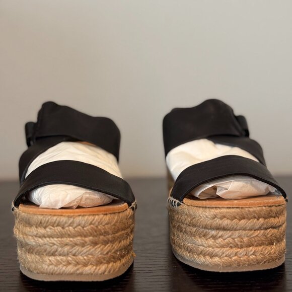 ! NWT Rag & Bone Black August Platform Sandal ! - Picture 1 of 7